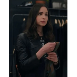 Sofia Carson The Life List Leather Jacket